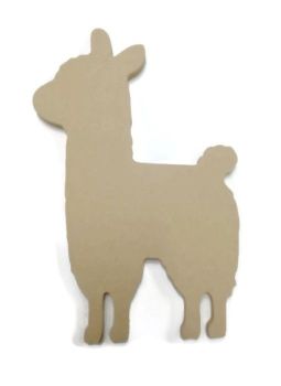 MDF Wooden Llama 6mm or 15mm Thick
