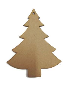 MDF Wooden Christmas Tree 6mm or 15mm Thick