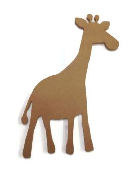 MDF Wooden Giraffe 6mm or 15mm Thick