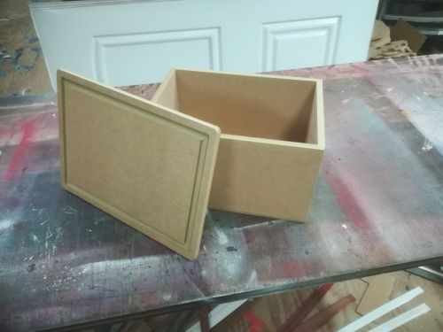 Wooden Boxes With Removable Lid (Blank Top)
