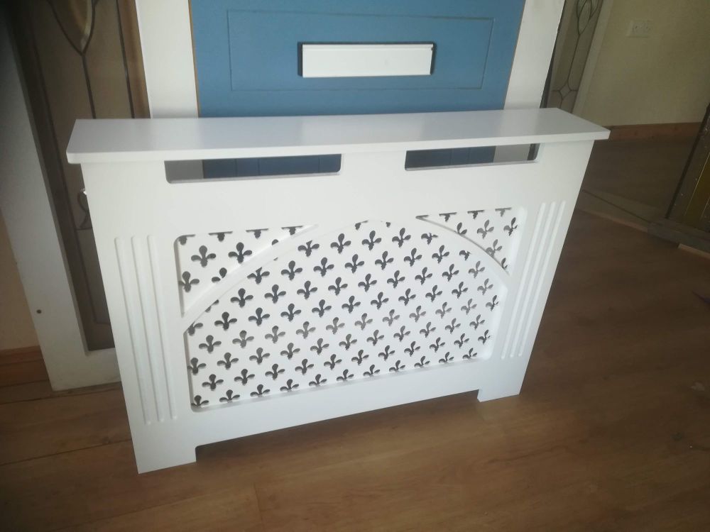Radiator Covers Wooden MDF Arch Design Various Sizes PAINTED