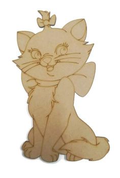 Aristocats - Marie Figure 100mm - 500mm, 4mm Thick