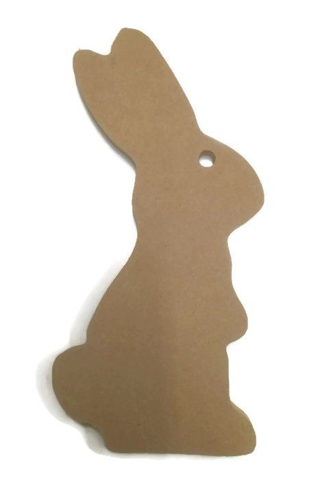 MDF Wooden Rabbit 2 6mm or 15mm Thick
