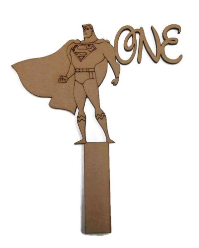 MDF Wooden Wedding, Party Standing Table Numbers, Superhero