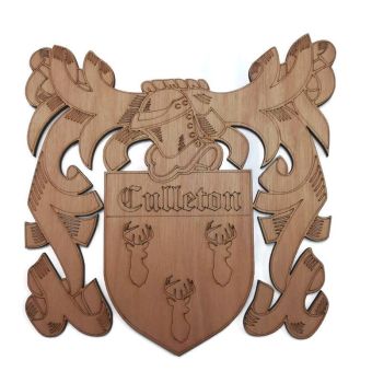 Family Crest Plywood - Culleton