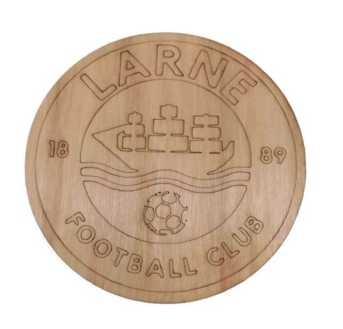 Larne Plywood Football Crest