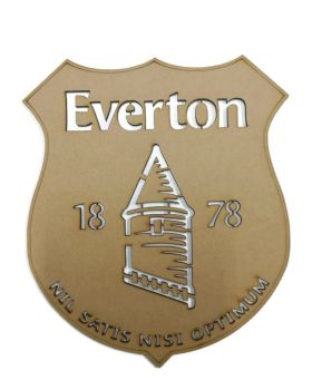 Eveton 1 Hollow Football Logo