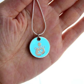 5 year Token with Silver Necklace