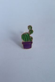 Cactus Lapel Pin Badge No.4
