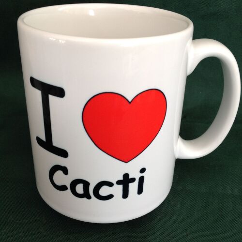 I Love Cacti Mug