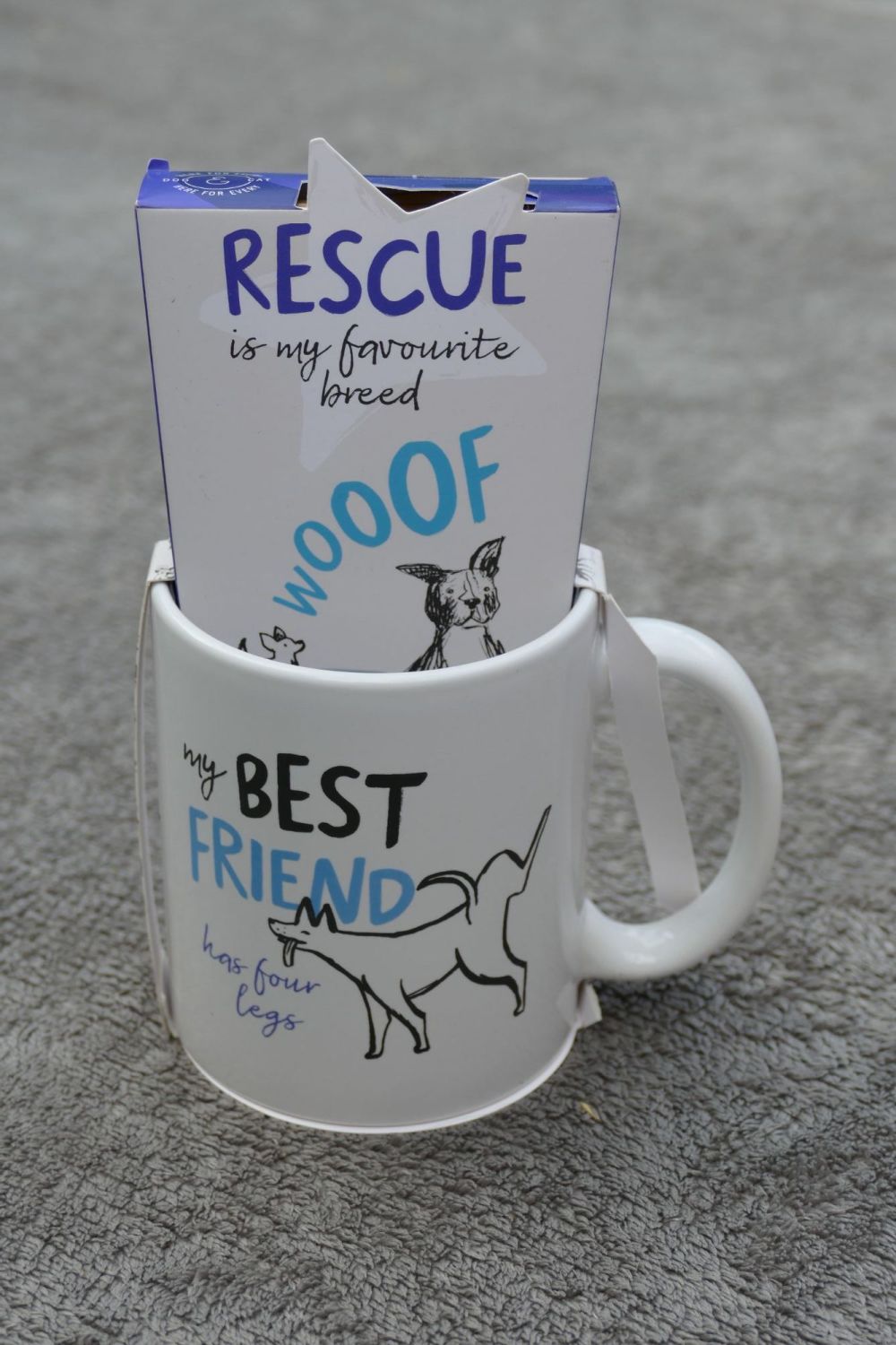 Battersea Ceramic Dog Mug and Tea