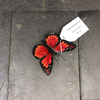 Steel monarch butterfly