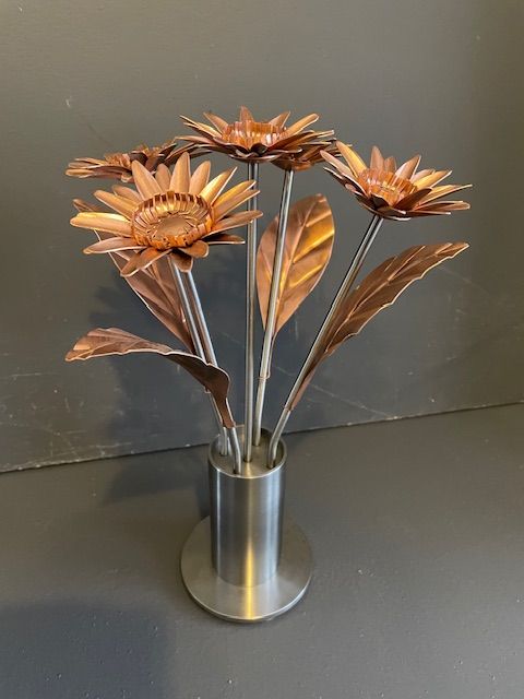 Copper Gerbera Arrangement,