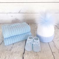 Newborn Winter Gift Set - Blue