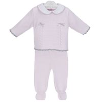 NEW SEASON - Meghan Knitted Jumper & Leggings Set - Pink