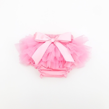 NEW - Tutu Bloomers With Bow - Candy Floss
