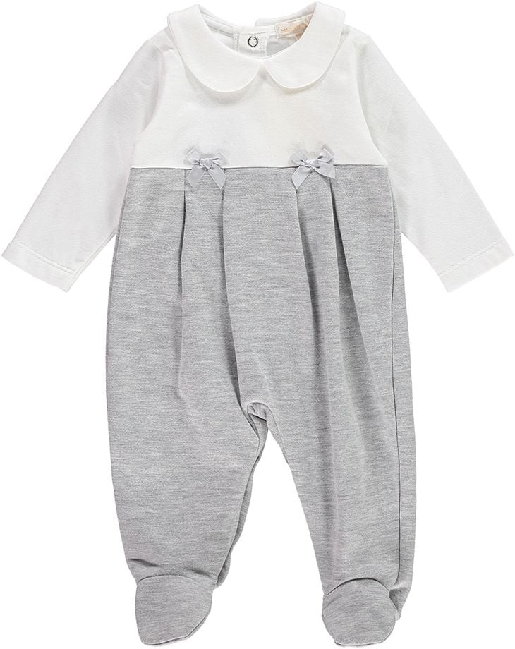 Freya BabyGrow - Grey/White