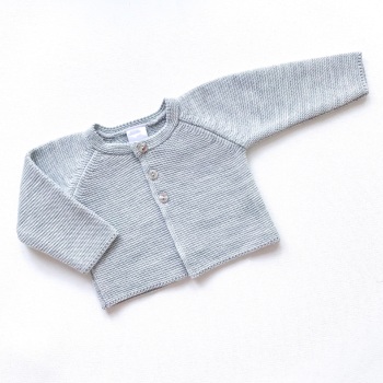 Aspen Knitted Cardigan - Grey