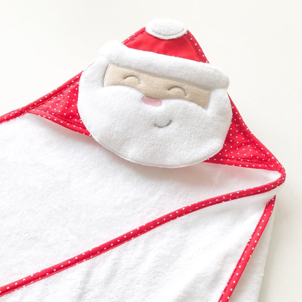 Santa Baby Hooded Towel