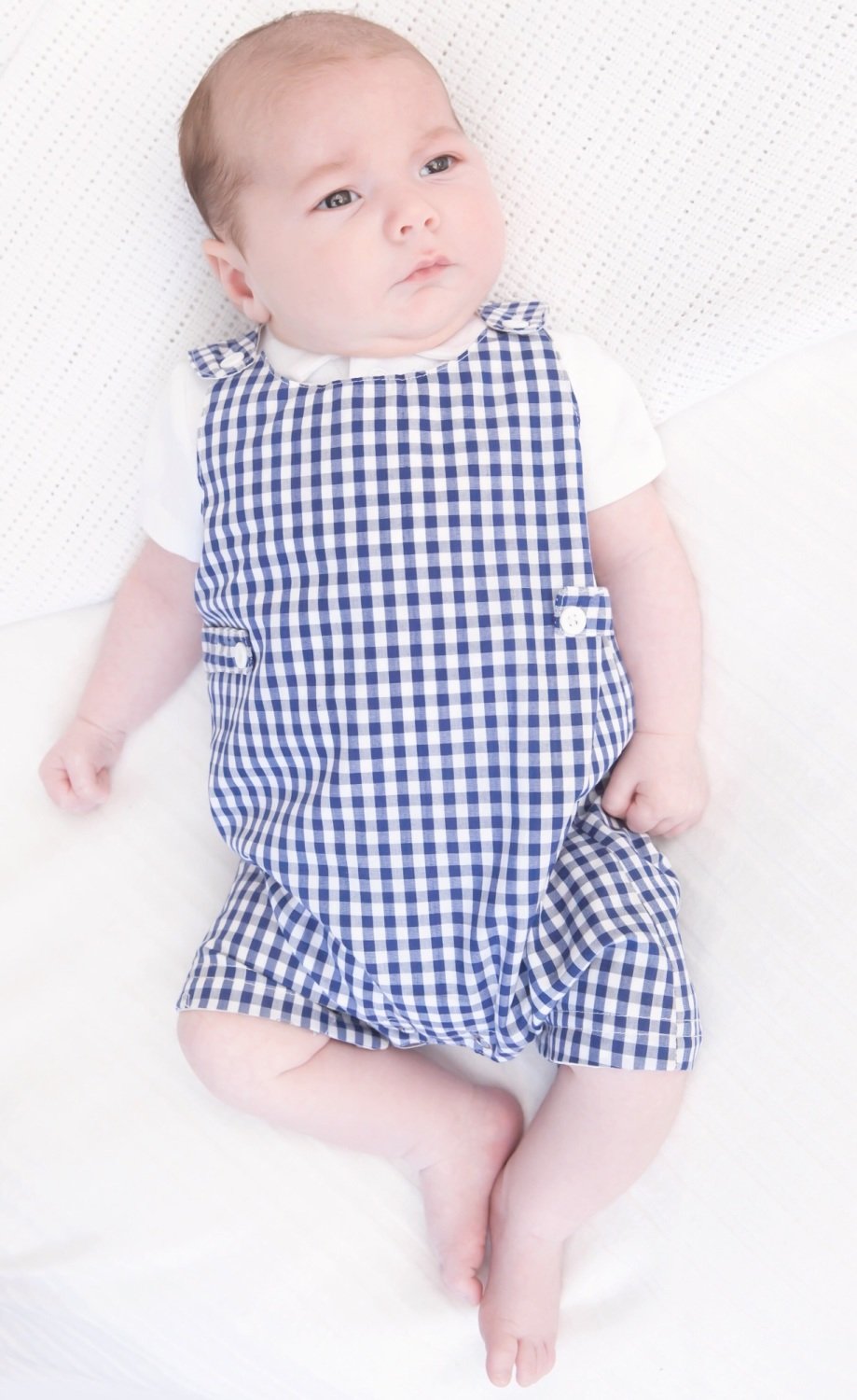 Axel Gingham Romper & Top