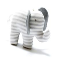 Organic Scrappy Elephant - Grey