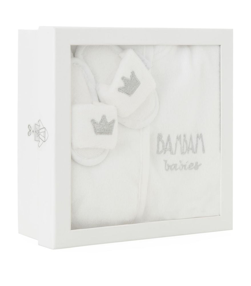 BAM BAM Baby Bathrobe Gift Set
