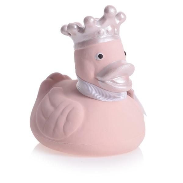 BAM BAM Pink Rubber Duck Bath Toy (10cm)