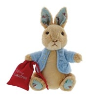 Beatrix Potter Peter Rabbit Christmas Small Soft Toy