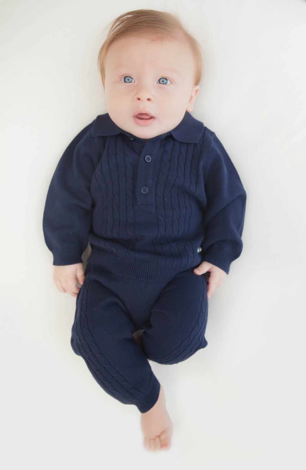baby knitted tracksuit