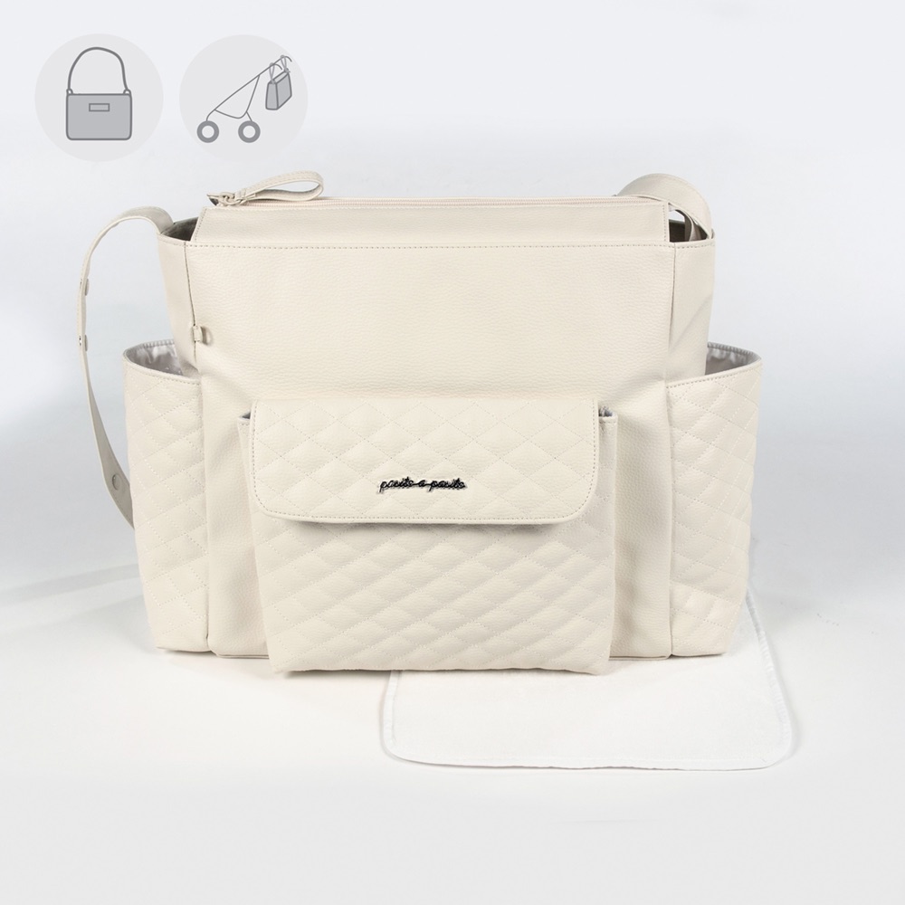 Pasito a Pasito INES Baby Changing Bag - Beige