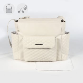 Pasito a Pasito INES Baby Changing Bag - Beige (52cm)