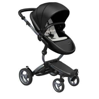 mima Xari Pushchair - Black Flair + Graphite Grey Frame