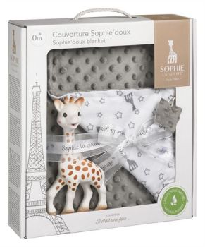 Sophie la Giraffe Sophie'doux Blanket Gift Set