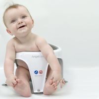 AngelcareÂ® Soft Touch Baby Bath Seat - Grey