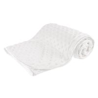 Soft Bubble Blanket - White