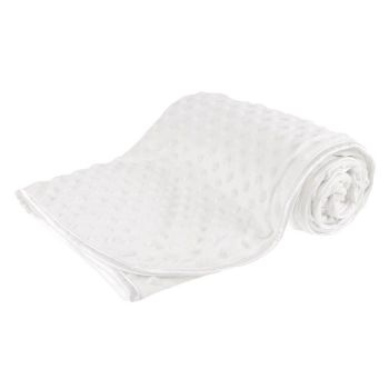 Soft Bubble Blanket - White