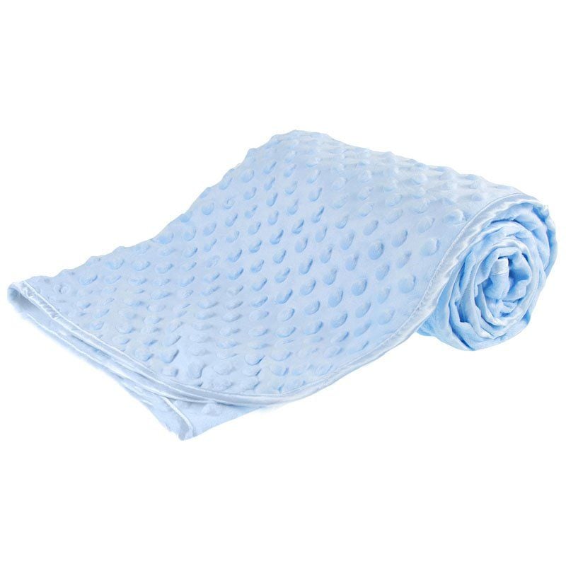 Soft Bubble Blanket - Blue