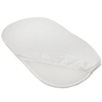PurFlo Breathable Crib Fitted Sheets - White