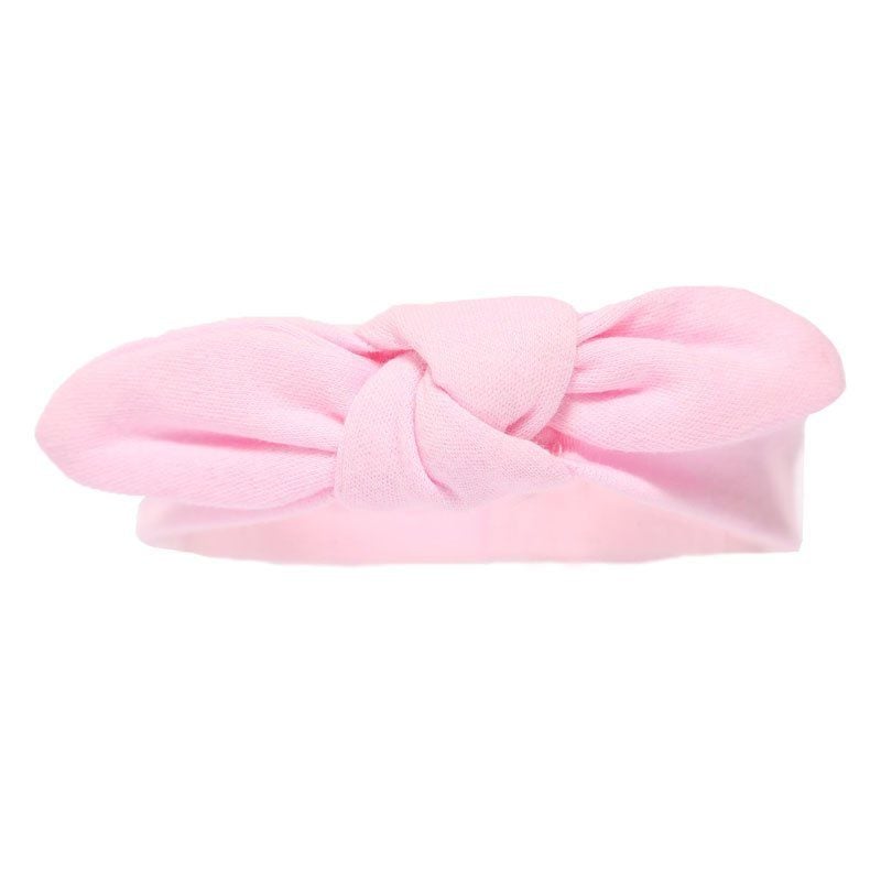 Cotton Knot Headband - Pink