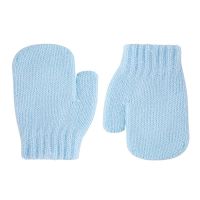 Condor Classic Soft Knit Mittens - Blue