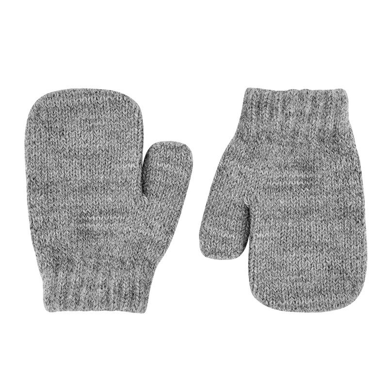 Condor Classic Soft Knit Mittens - Grey