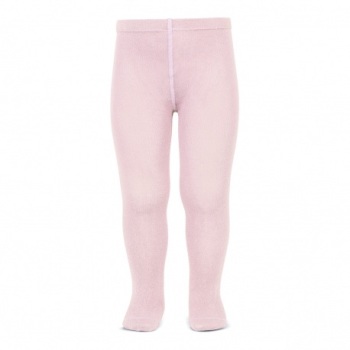 Cotton Rich Plain Tights - Pink