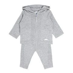 Blues Baby Hooded Tracksuit - Grey