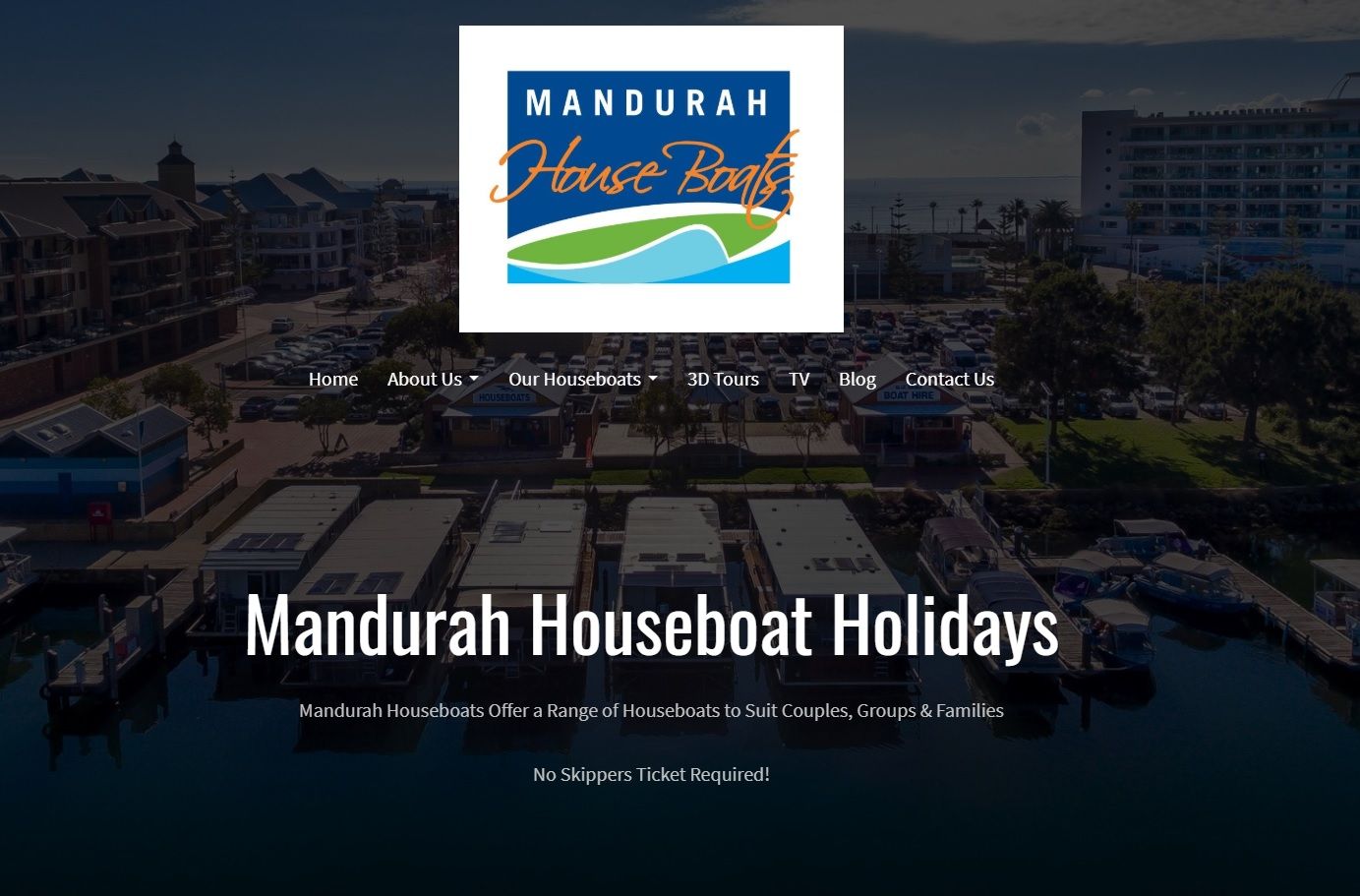 Citrus Marketing Mandurah - Mandurah Holidays Website Project
