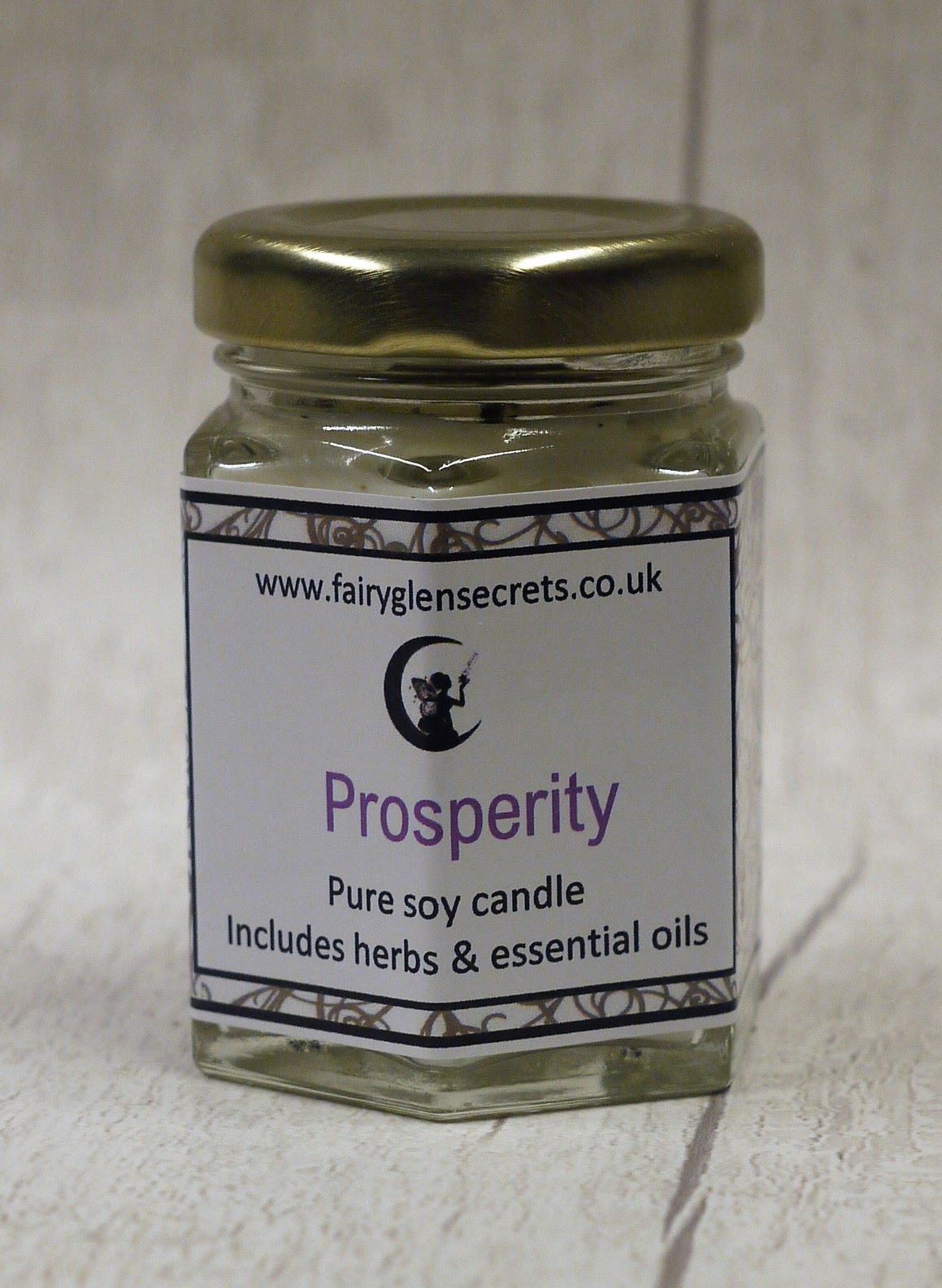 Protection - Essential oil & Herb soy wax candle jar.