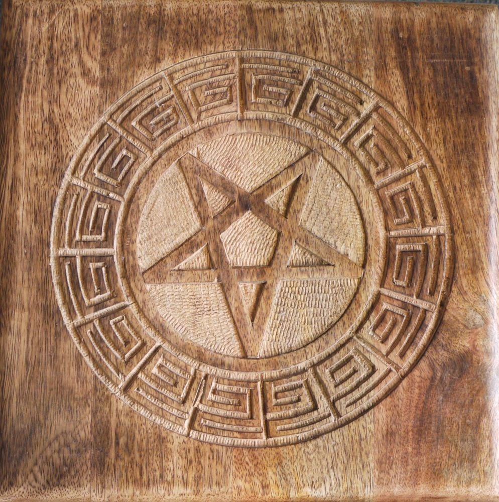 Pentagram altar table