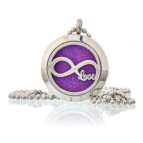 Infinity Love - Aromatherapy Diffuser Necklace