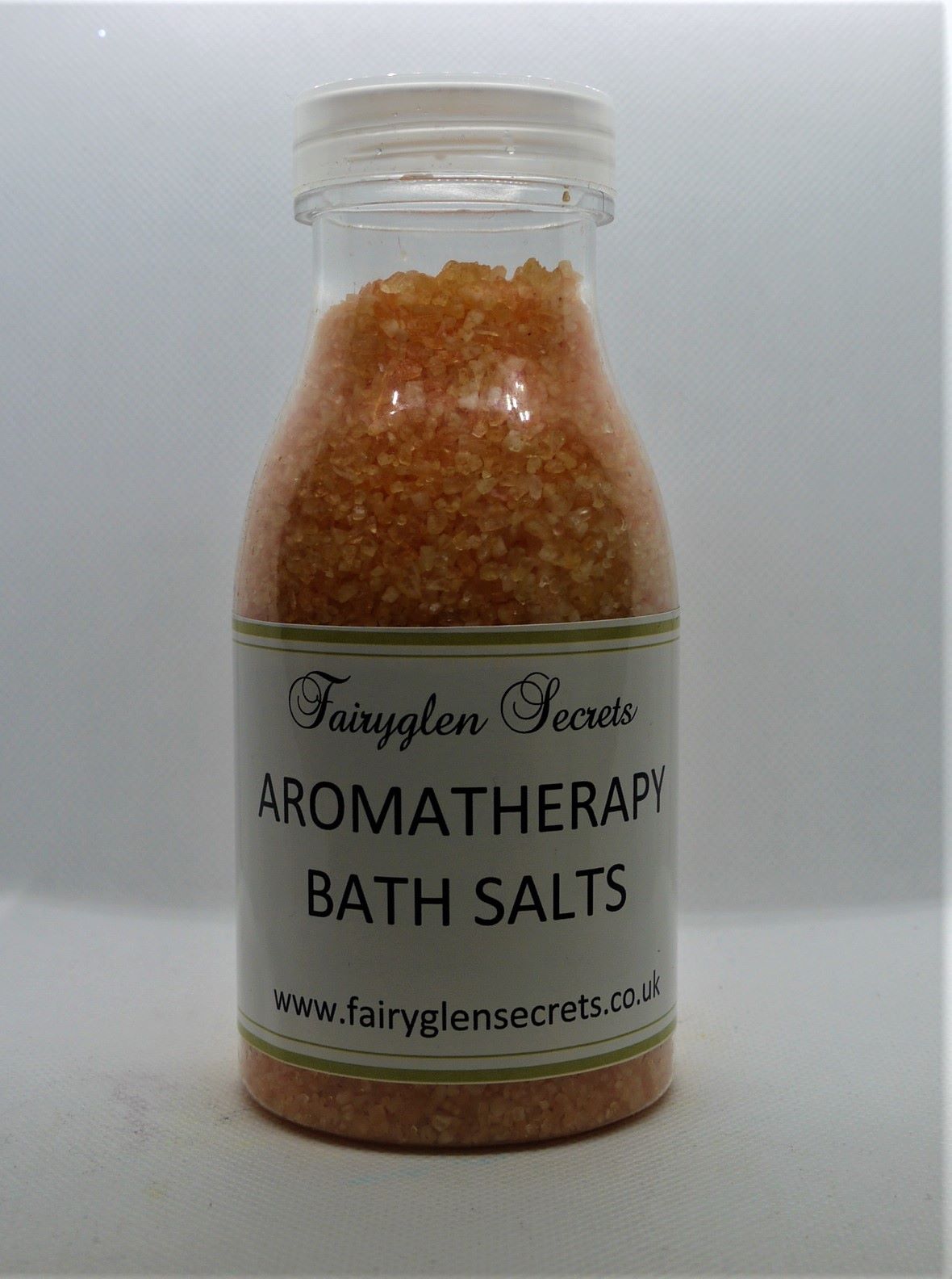 Aromatherapy bath salts - Orange - maychang, tea tree & Juniper essential o