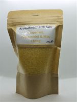 Aromatherapy Bath Salts -  Yellow- Grapefruit, peppermint & May Chang