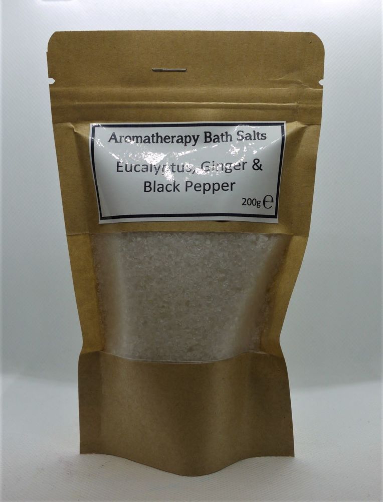 Aromatherapy Bath salts - White
